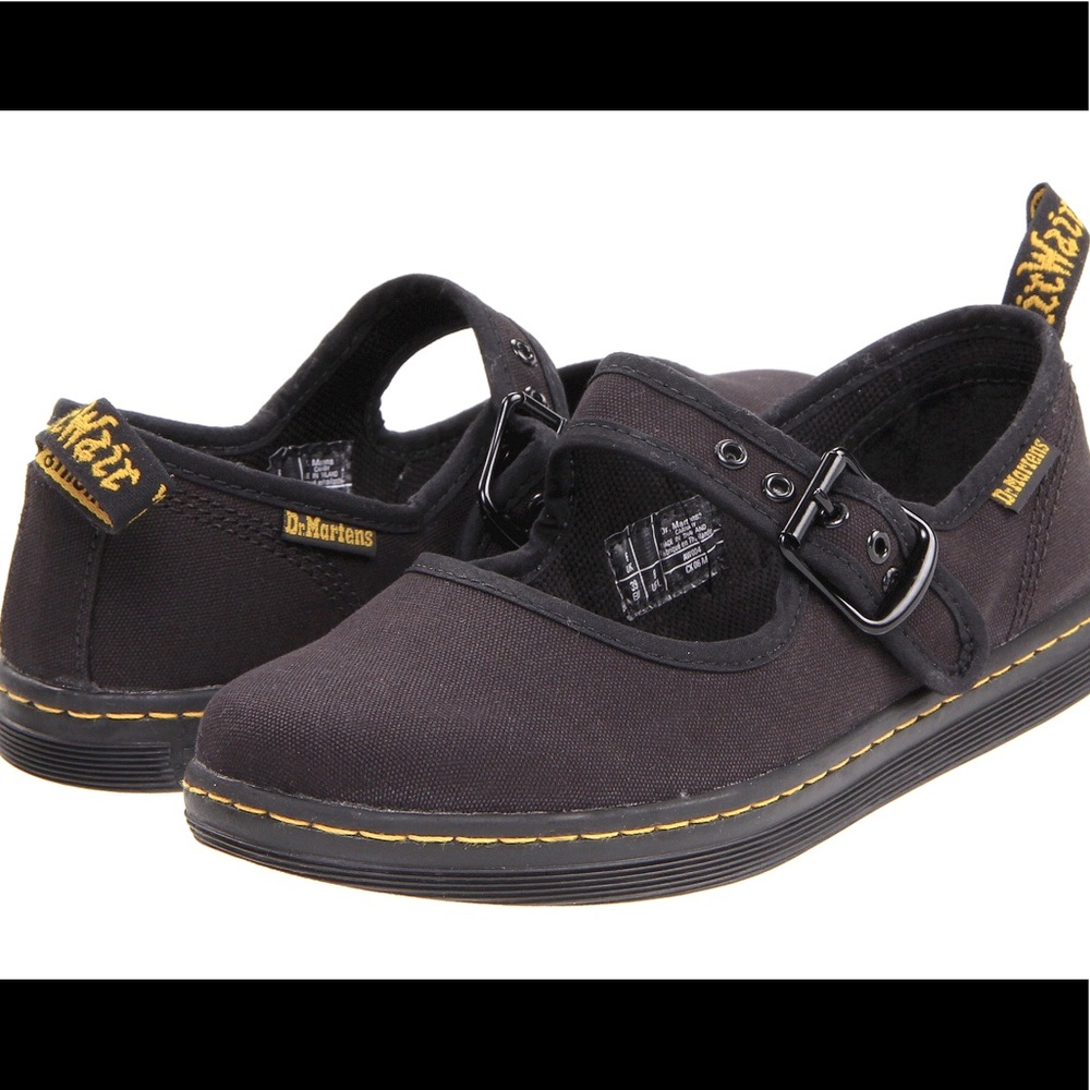 Dr Marten Carnaby Canvas Mary Janes - Size 7 women’s
